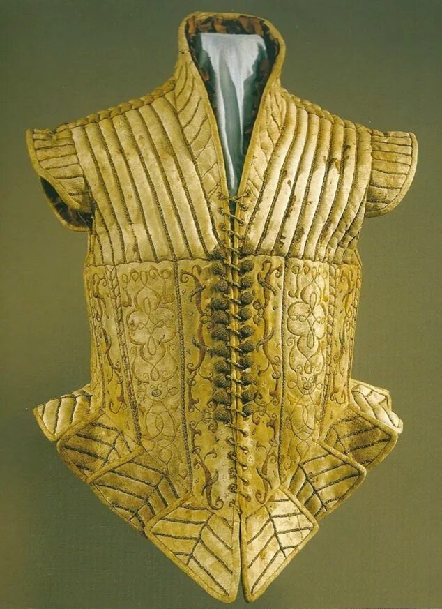 Колет 16. Дублет 16 век одежда. Стеганый дублет 16 век. Дублет джеркин. Дублет Ренессанс.