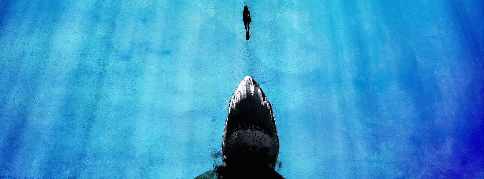 Дьявол и глубокое синее море. Акула гонится за человеком. акула в океане гонится за человеком. глубокое синее море обои. глубокое синее море цвет.