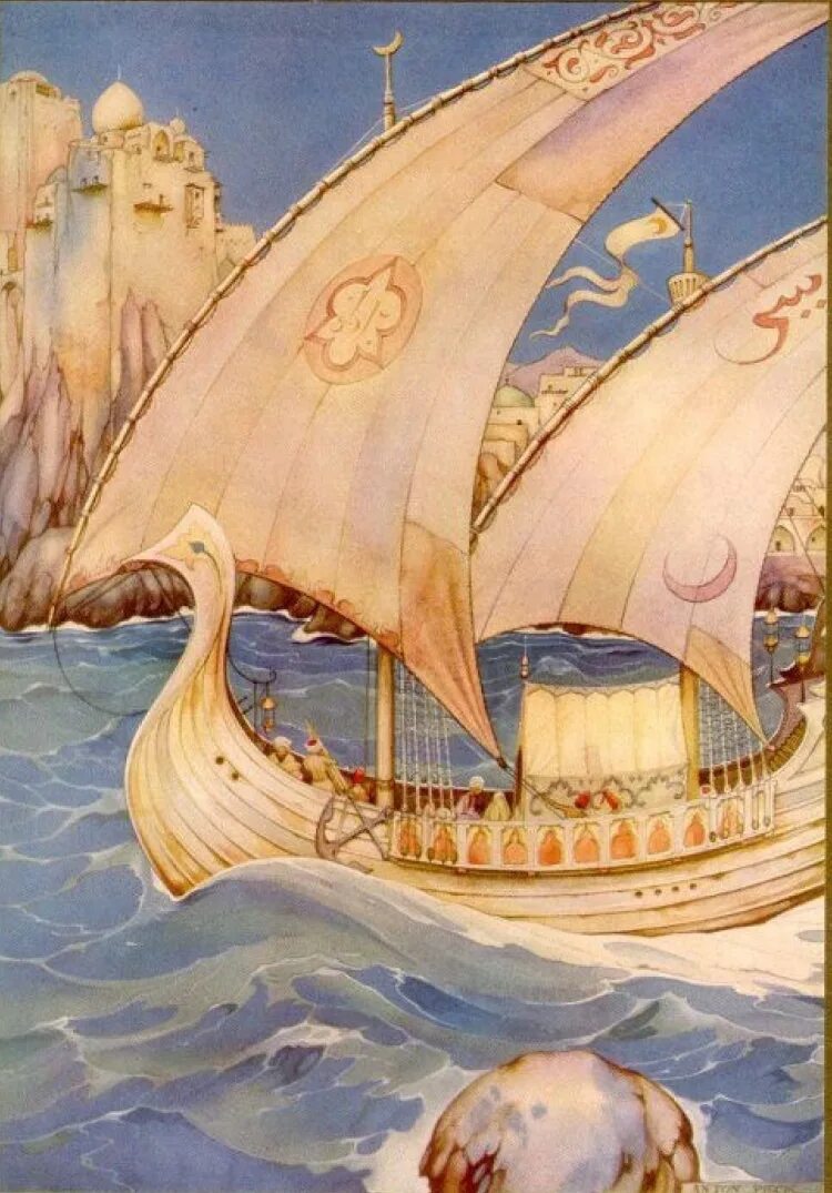 Шахерезада море и корабль синдбада. Синдбад мореход корабль. море и синдбадов корабль римский-корсаков. сюита шахерезада корабль синдбада. 1001 ночь корабль синдбада.
