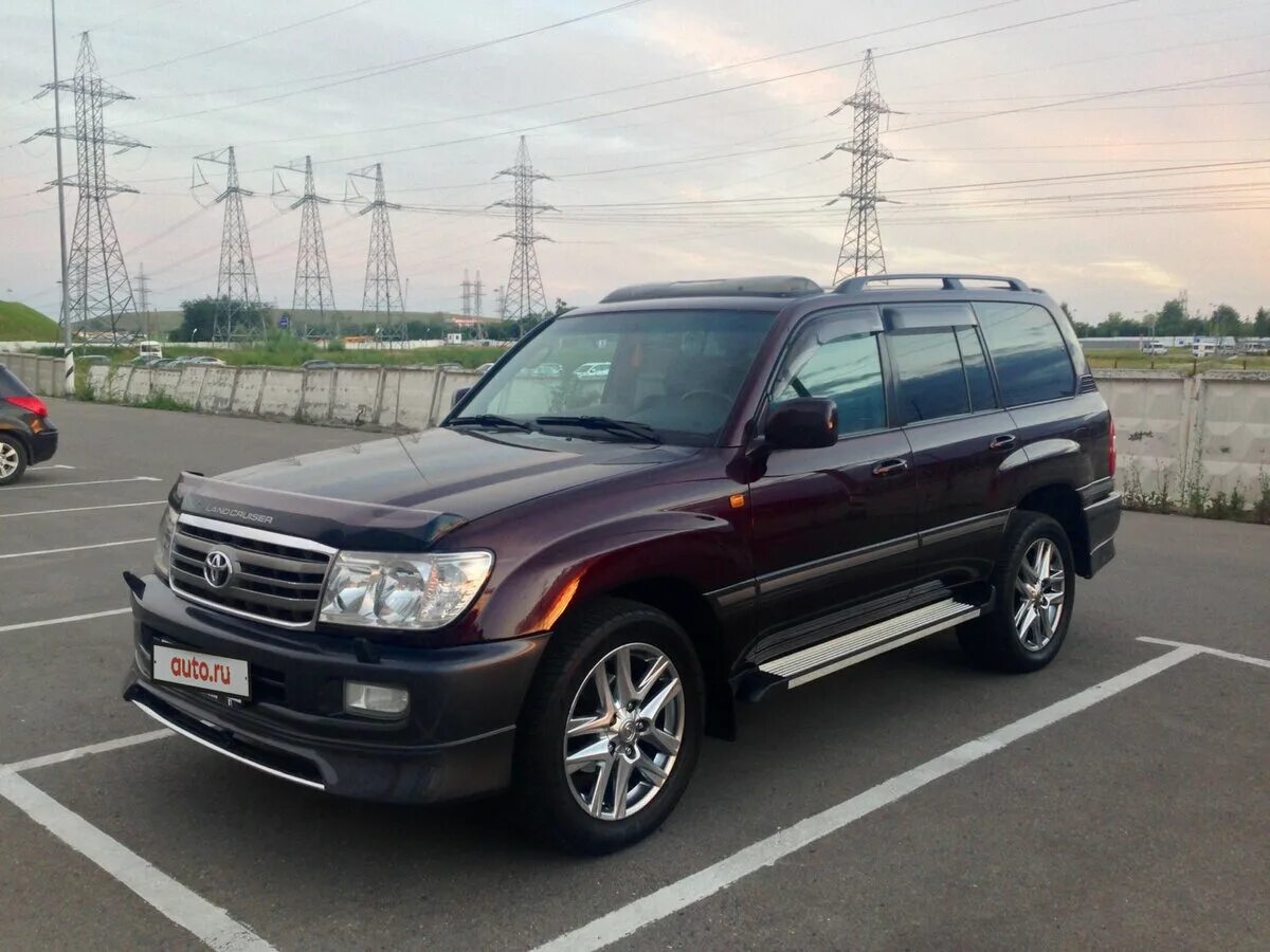 Как выглядит крузак 100 Купить б/у Toyota Land Cruiser 100 Series Рестайлинг 1 4.7 AT (235 л.с.) 4WD бен
