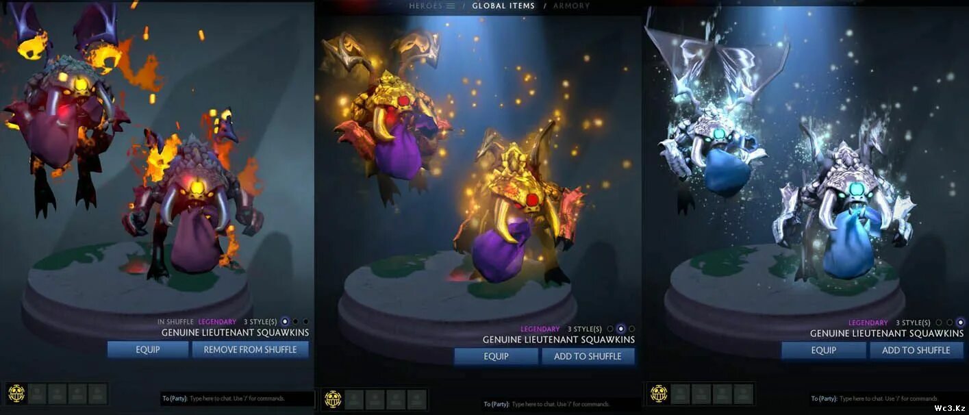 Global items