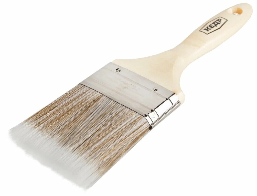 кисть искусственная щетина. ручка зубр. кисть плоская 75мм 3", искуственная щетина, д. ручка, 75мм derzhi "профи". плоская кисть кедр эксперт №2.