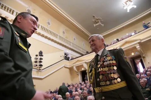 Выступление командующего