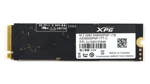 Ssd накопитель a data xpg sx6000 pro