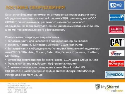 Фирмы реализующие