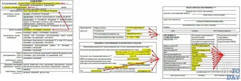 Реестровая запись о тс в разрешении
