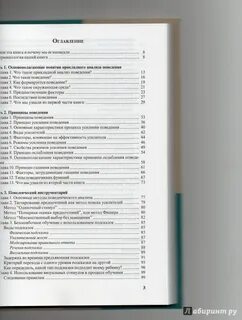 Содержание поведения