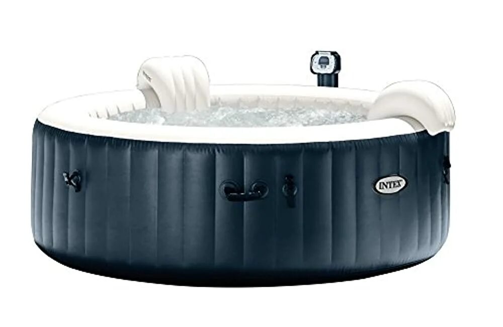 Intex PURESPA Plus 85 Inflatable hot Tub. Надувное джакузи Intex. 28426 Intex. Бассейн Интекс с джакузи. Джакузи для улицы с подогревом купить надувной