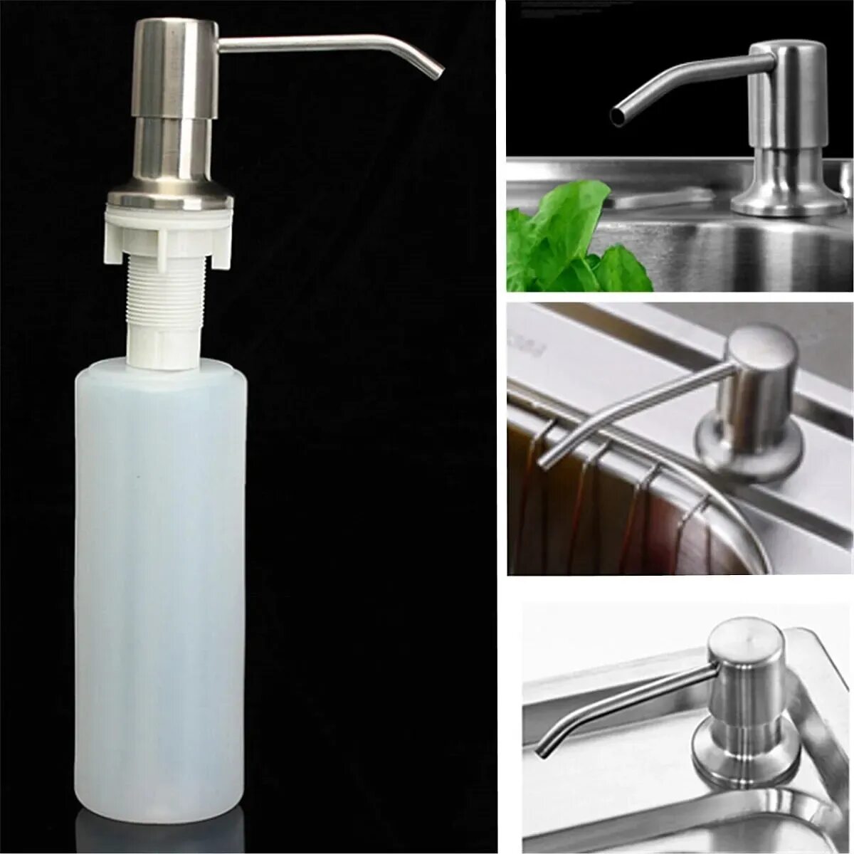 Дозатор для кухонной мойки. Дозатор жидкого мыла Liquid Soap and Lotion Dispenser a-1, 500 мл. Дозатор для жидкого мыла встраиваемый в раковину Матрикс. Дозатор для кухни для моющего средства a185e. Дозатор для мыла, нержавеющая сталь, 350 мл.