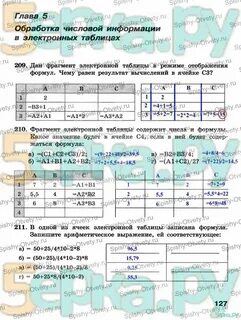 Электронные таблицы информатика 9 класс босова