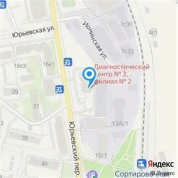 Юрьевский переулок 13 метро