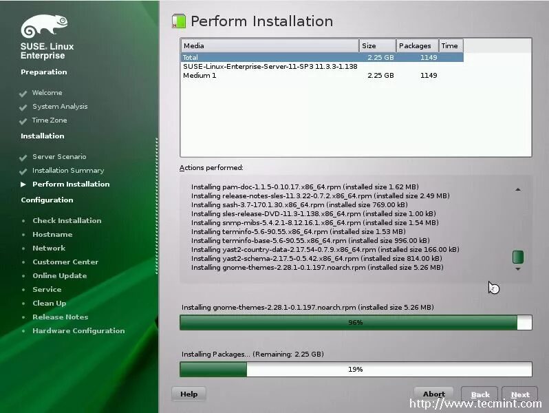 Installation and configuration