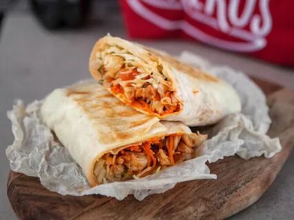 Домашняя шаурма с корейской морковкой