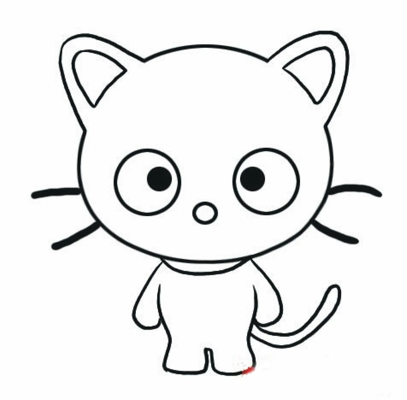 Легкий рисунок котенка. Котёнок рисунок лёгкий. котята рисунки для срисовки детям. котик карандашом для детей. рисунок котика для срисовки для детей.