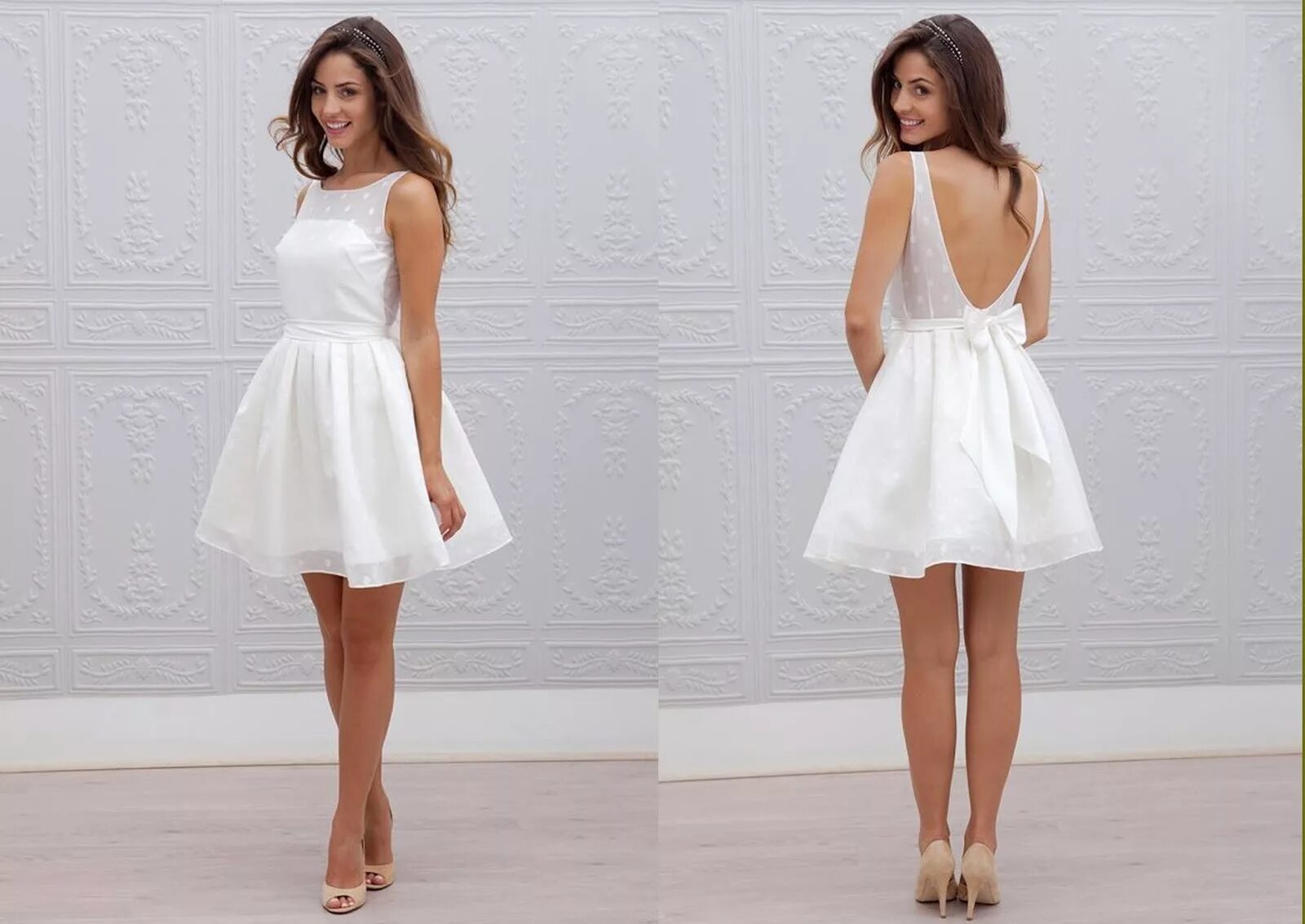 Легкие короткие платья. Короткое свадебное платье. Белое платье. Белое короткое платье. Белое короткое свадебное платье.