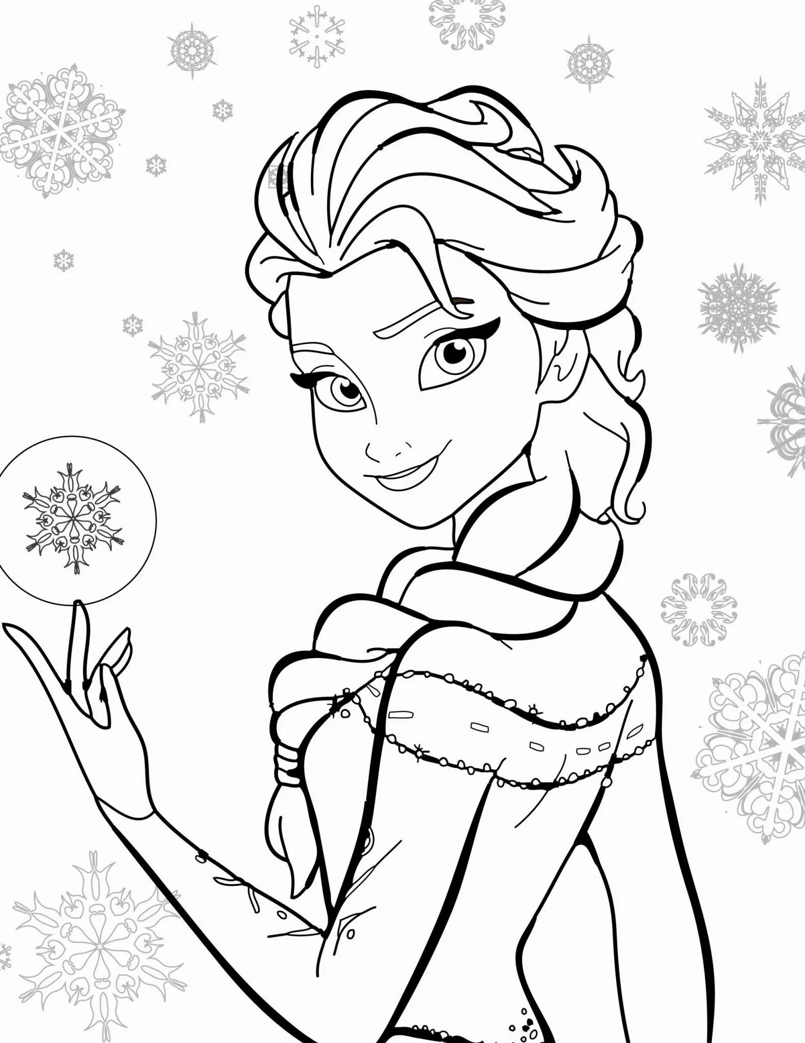 Frozen coloring