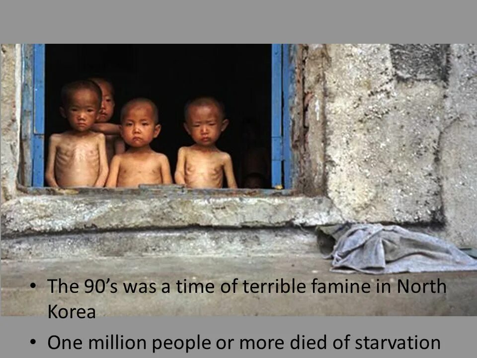 Северная Корея бедняки. Голод в северной корее