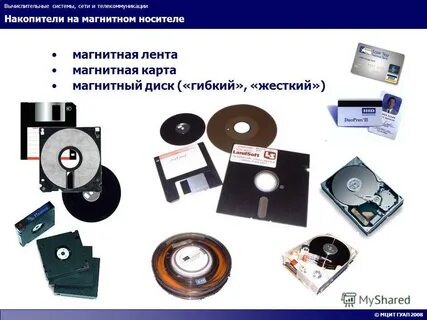 Магнитные диски виды