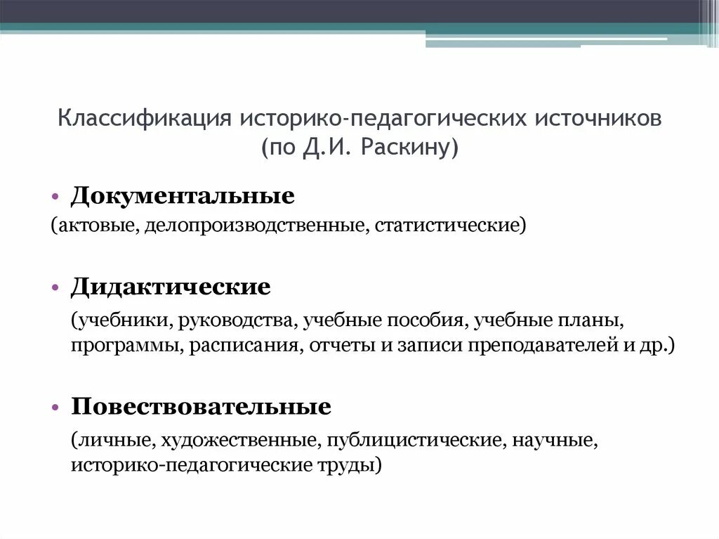 Виды письменных педагогических источников. Материальные источники истории. Источники педагогических идей. Виды письменных педагогических источников. Источники педагогических идей.