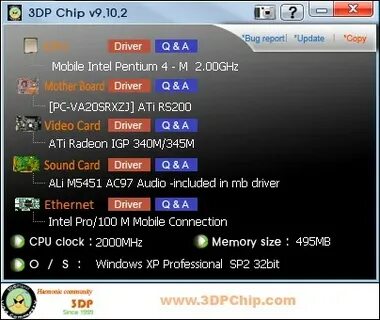 3dp chip