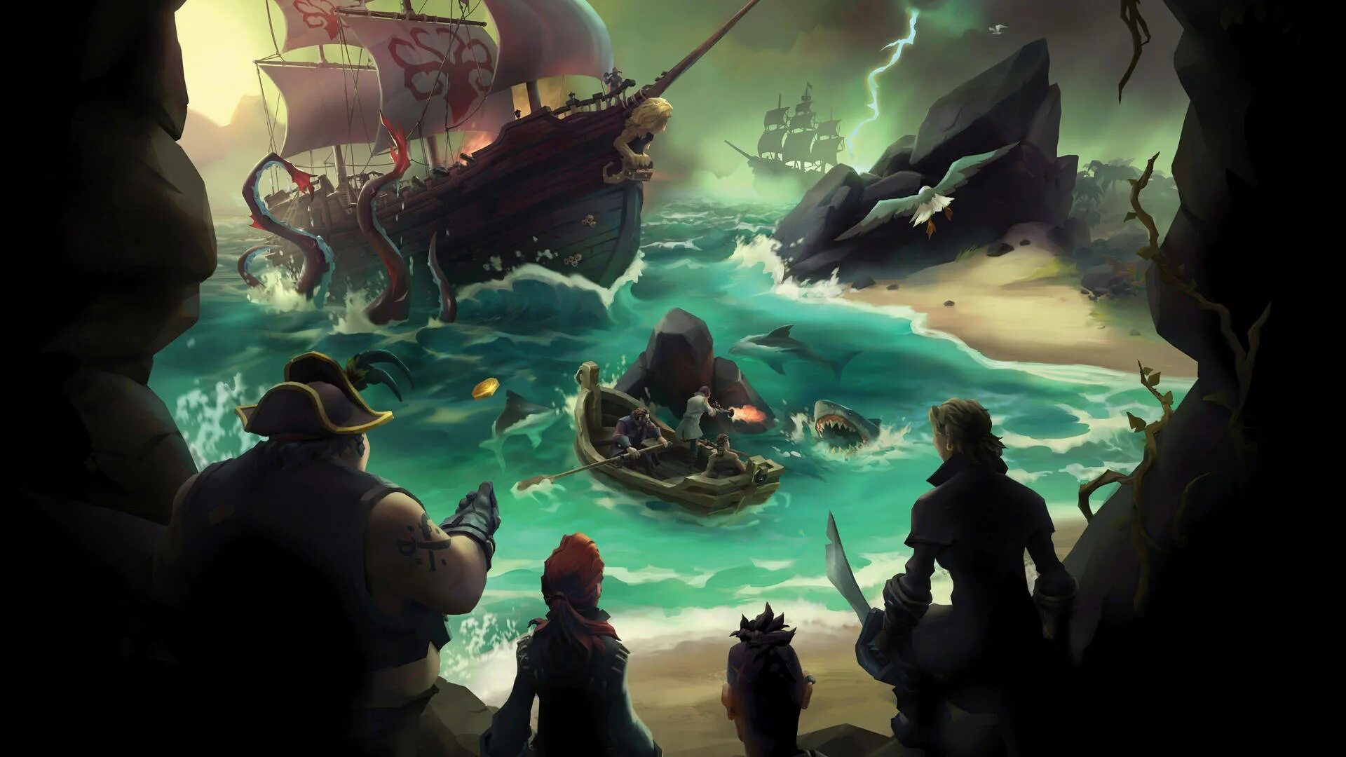 Sea of Thieves. Sea of Thieves на пс4. Игра про пиратов Sea of Thieves.