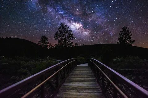 Красивые картинки ночи расстояния