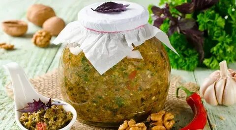Приправа из овощей и зелени
