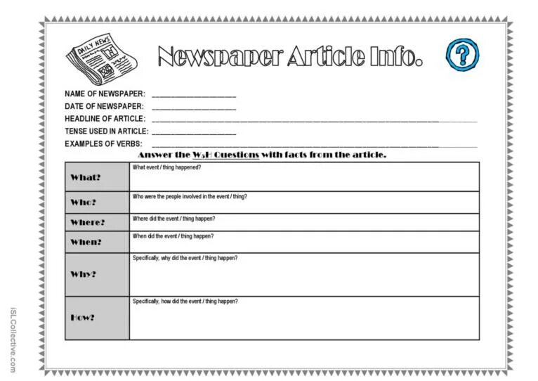 Newspapers Worksheets. Worksheets for newspapers. A News article Worksheet. News Vocabulary Worksheet. Newspaper report