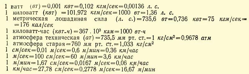 Перевести квт в л ч