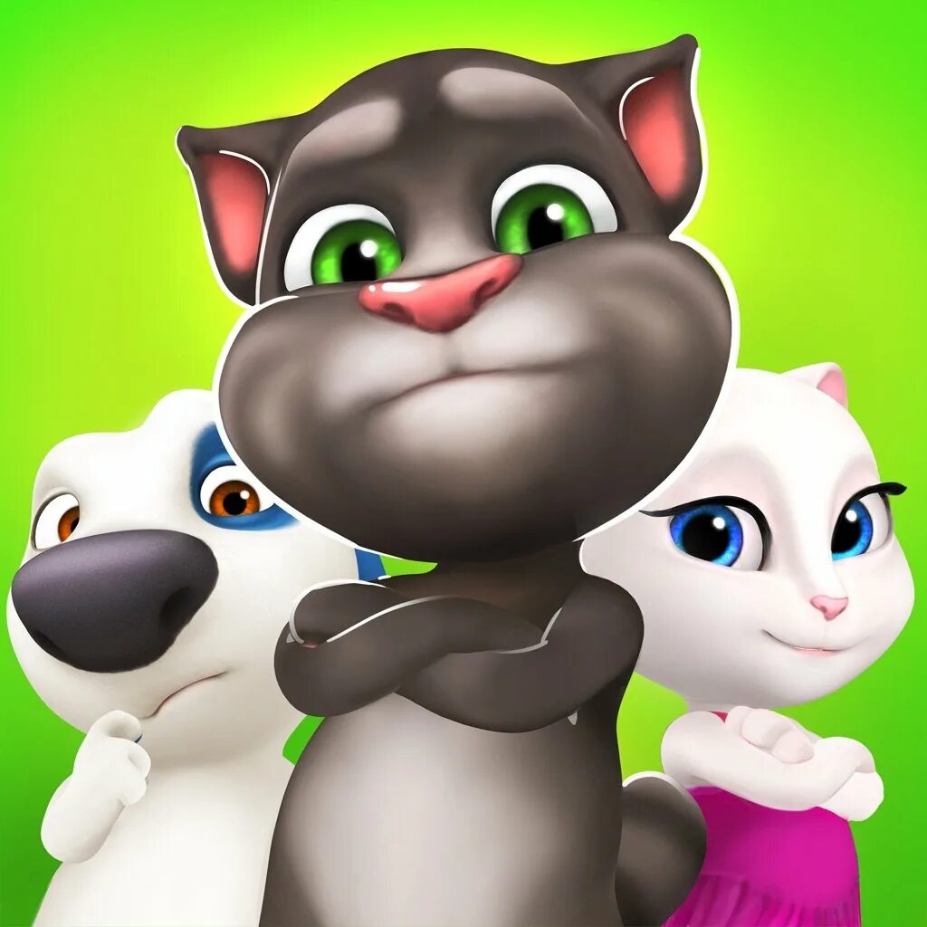 Приключения говорящий том. Talking Tom. Talking Tom outfit7 гамбургер. Джинджер outfit7. Talking Tom Cat.