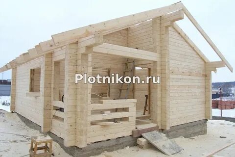 Какой брус использовать для бани
