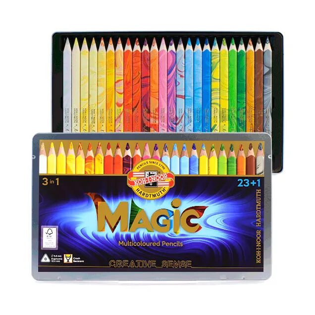 24 мэджик. Набор карандашей с многоцветным грифелем Koh-i-Noor Magic 3408. Koh i Noor Magic карандаши. Цветные карандаши 24 цвета трехгранные Yalong. Цветные карандаши 24 цвета трехгранные профи арт.