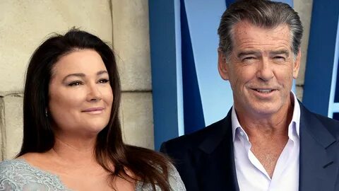 Pierce Brosnan's wife's swimsuit photos highlight their idyllic b...