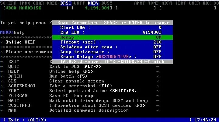 Программа для форматирования hdd дисков. Бэды в mhdd. remapping жесткого диска. низкоуровневое форматирование нжмд. низкоуровневые программы.