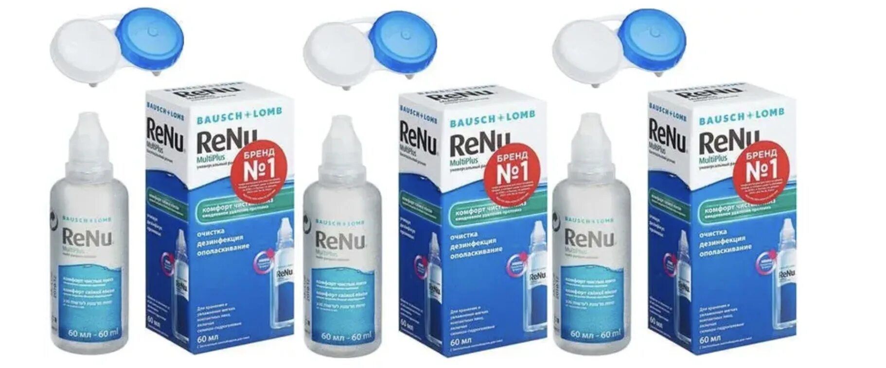 Bausch lomb renu multiplus 360 мл