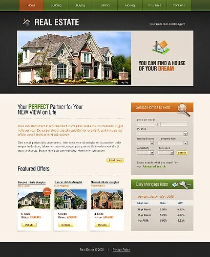 Real Estate website Design. Realestate website Design. Resident real Estate Magazine Бишкек. Real Estate website Mockup. Featured offer