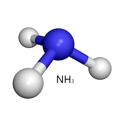 Шаростержневая модель аммиака. Шаростержневая модель молекулы аммиака. Формула молекулы аммиака. Модель молекулы nh3.