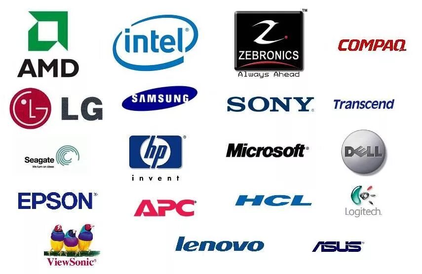 Какие марки ноутбуков. Бренды электроники. Фирмы производители электроники. Известные бренды электроники. Логотипы компьютерных брендов.
