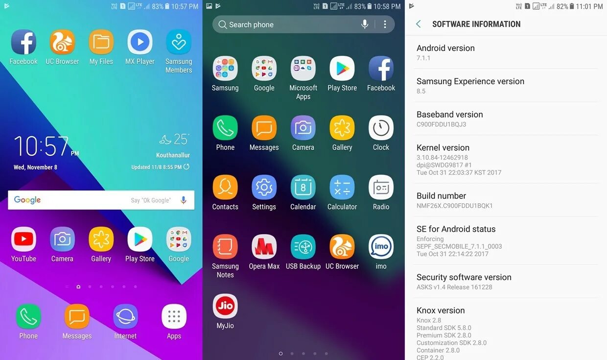 Андроид 7.1 для Samsung. Android 7.1.1 Nougat Samsung. Андроид 7 самсунг. Андроид 7 Интерфейс.