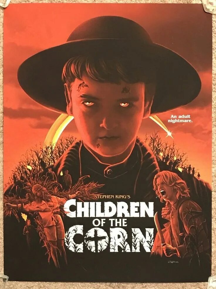 Дети кукурузы – children of the Corn (1984). Дети кукурузы 1984 Постер. Children of the corn
