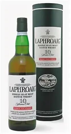 Laphroaig 10 лет 0.7 л подарочная упаковка. Laphroaig 10 лет 0.7 л подарочная упаковка