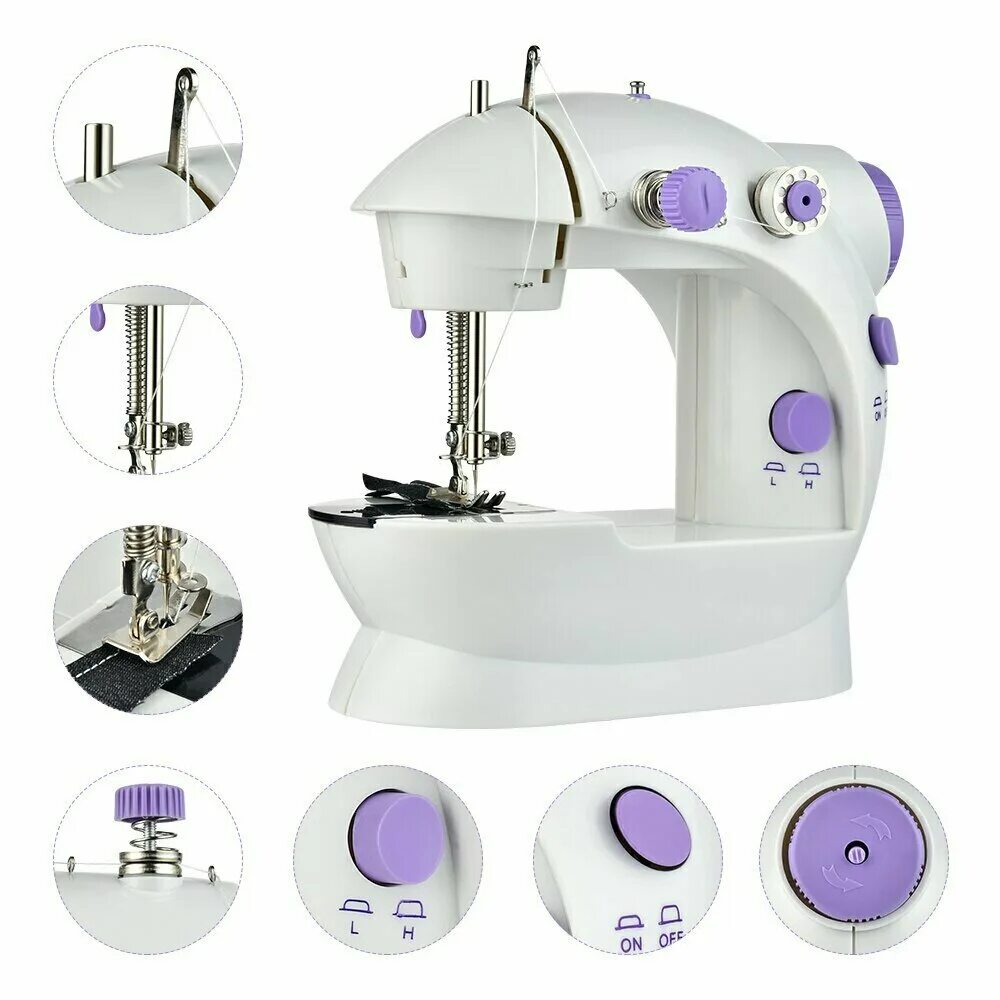 Мини швейная машинка sm 202a. Mini Sewing Machine SM-202a. Машинка Mini Sewing Machine SM-202a. Машина для шитья Mini Sewing Machine SM -202а. Мини швейная машинка -Mini Sewing Machine SM-202a как накрутит нит.