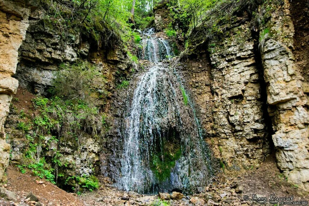 Береснятский водопад кировская область советский район фото