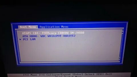 Черный экран после bios