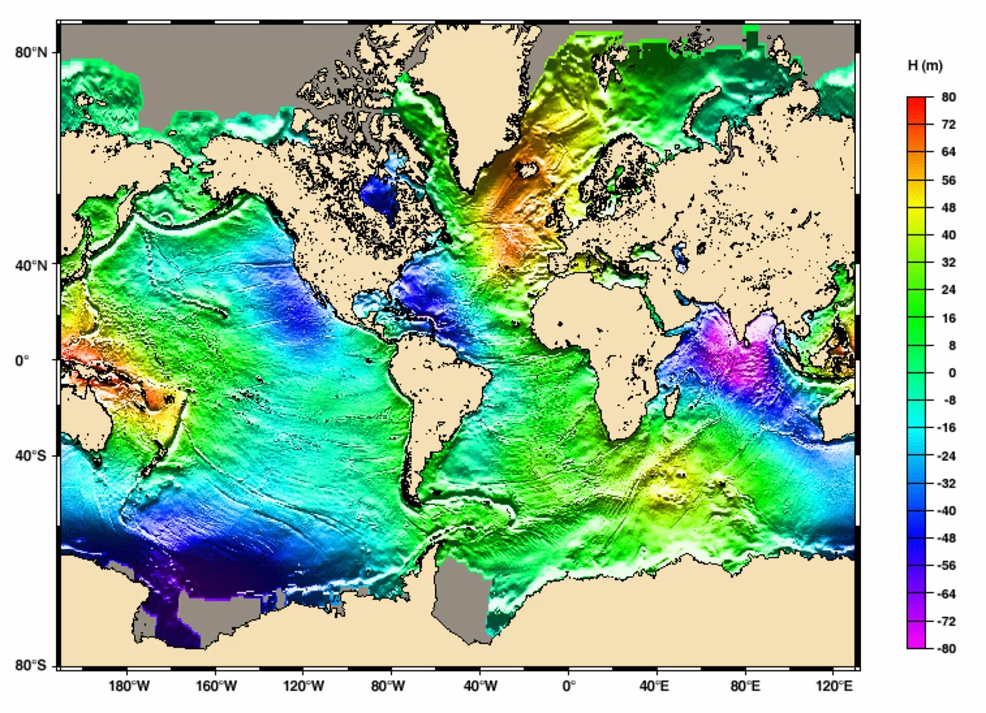 Уровни морей относительно мирового океана. Карта уровня моря. Изменение уровня мирового океана. Карта высот земли над уровнем моря. Карта подъёма уровня мирового океана.