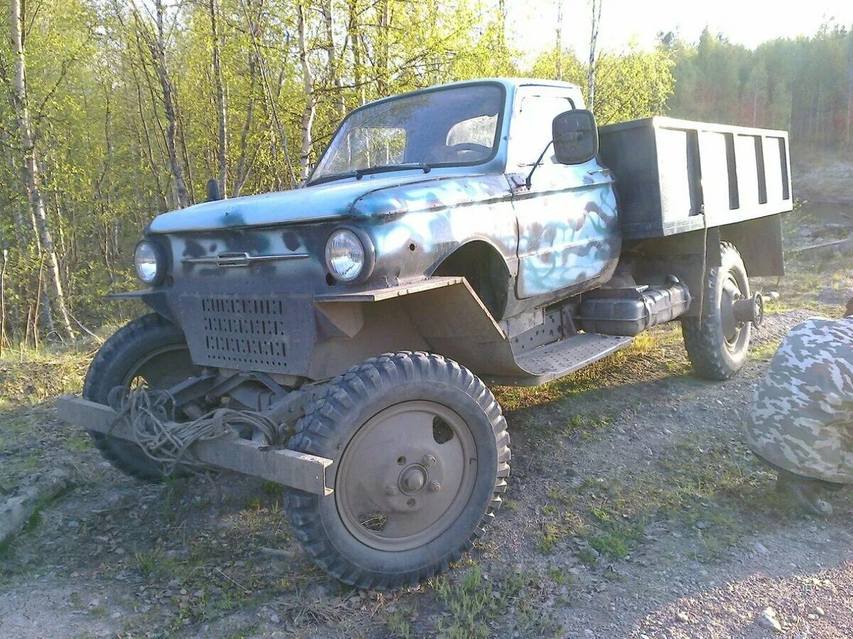 ЗАЗ 968 вездеход. ЗАЗ 968 пикап. ЗИЛ 157 Mad Cabin. ЗИЛ 157 внедорожник. Самодельный грузовой