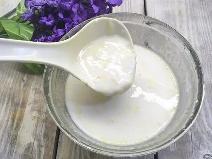 Кефир для волос