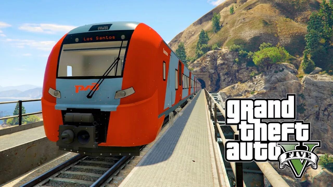 ГТА 5 поезд Ласточка. ГТА 5 железная дорога. GTA 5 Train. Электричка для GTA 5.