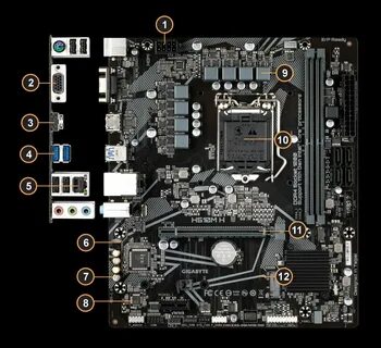 H510m поддержка процессоров