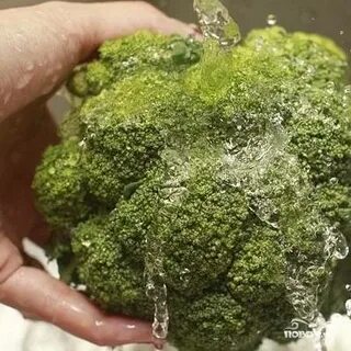 Брокколи в микроволновке